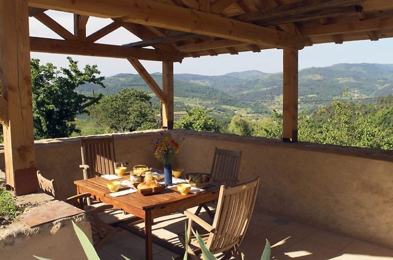 La terrasse du gite